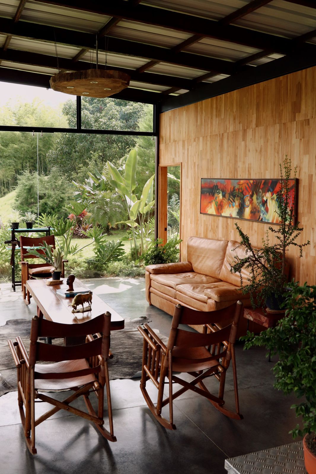 Senderos ecológicos alrededor de Casa Cristal